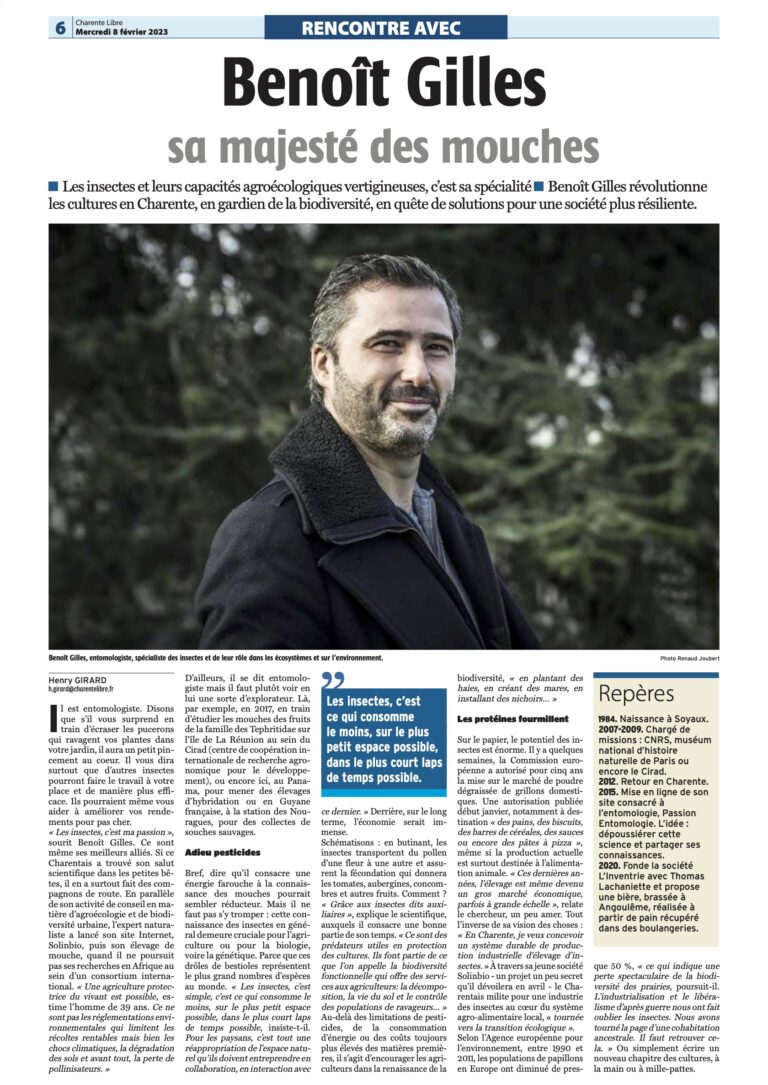 Article Charente Libre